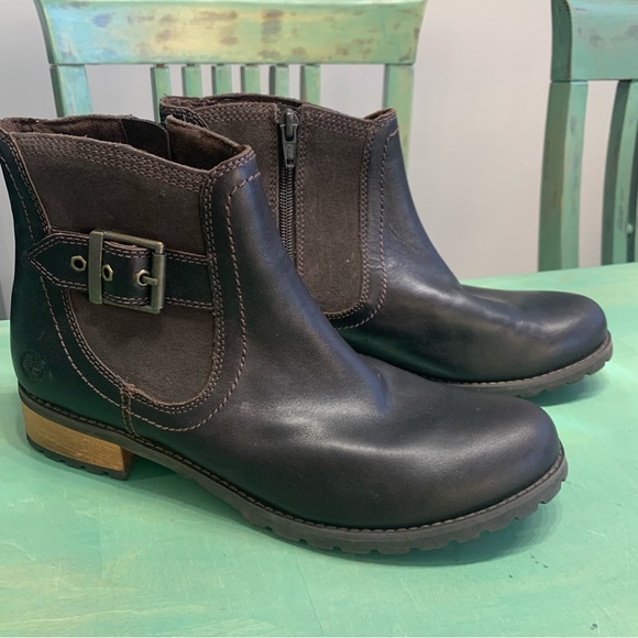 Timberland Bethel New without box zip ankle boots Brown - Picture 11 of 12